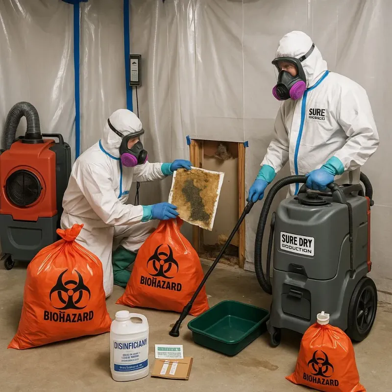 Contaminated Water Handling Protocols process in Rancho Santa Margarita, CA