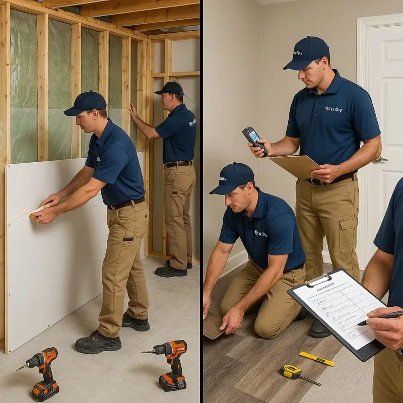 Repairs and Reconstruction process in Rancho Santa Margarita, CA
