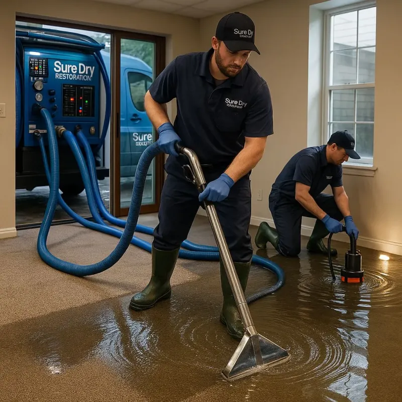 Water Extraction and Removal process in Rancho Santa Margarita, CA